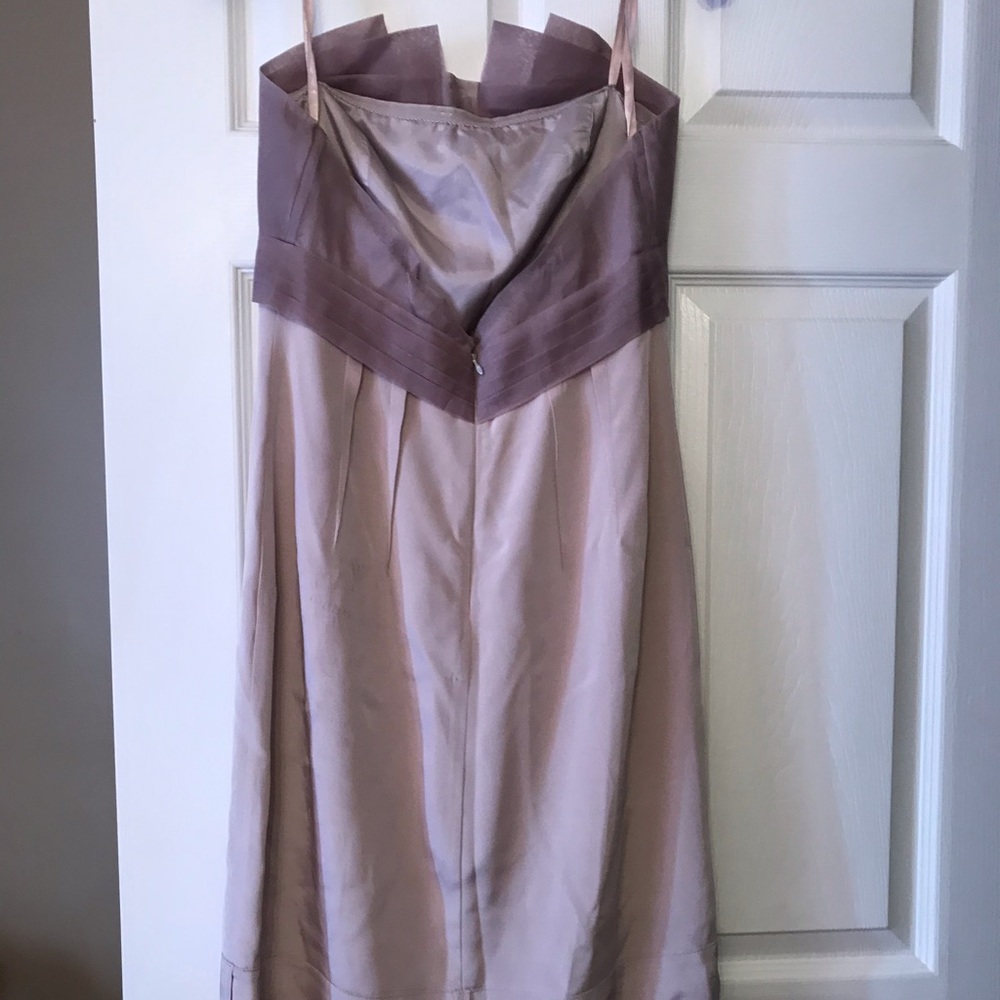 Runway Collection Bcbg Color Block Silk Dress 4 - image 7